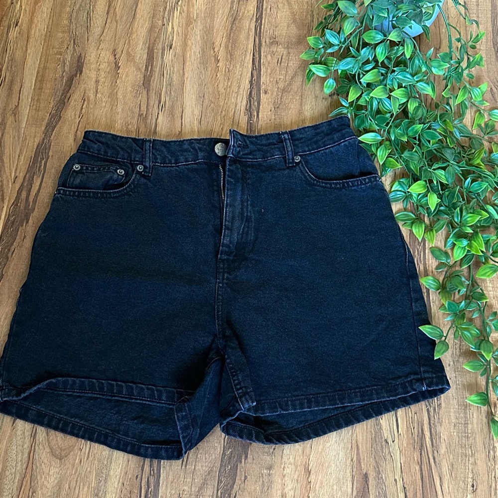 ASOS black mom jeans